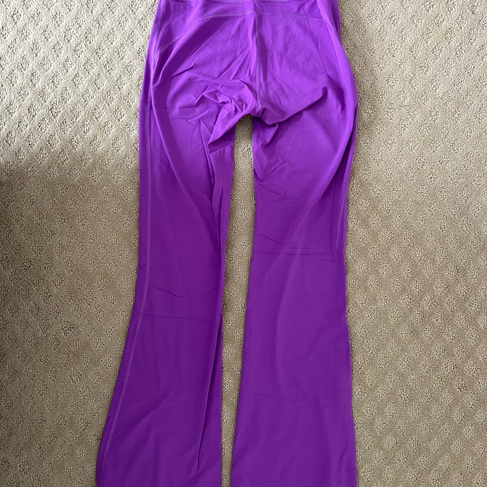 Lululemon Purple High Waisted Flare Pant